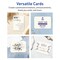 Avery Matte Ivory Invitation Cards, 5" x 7" Rectangle Scalloped Edge